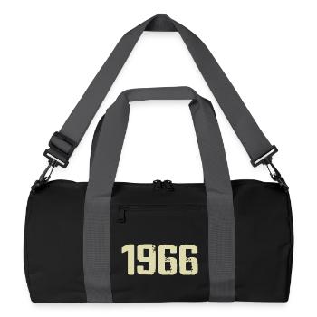 Jubilee 1966 - Recycled Duffel Bag - black/graphite grey - Front