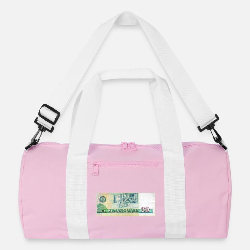 20 mark der ddr Recycelte Duffel Bag