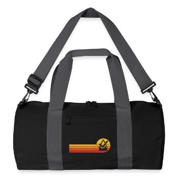 Carpenter Carpenter Guild Sign Craft Guild - Recycled Duffel Bag - black/graphite grey - Front