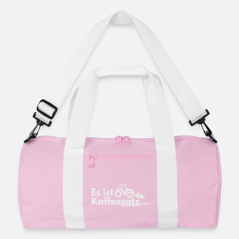 Kaffee-Ernte Traktor Motiv Recycelte Duffel Bag