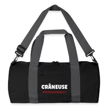 Crane - Recycled Duffel Bag - black/graphite grey - Front