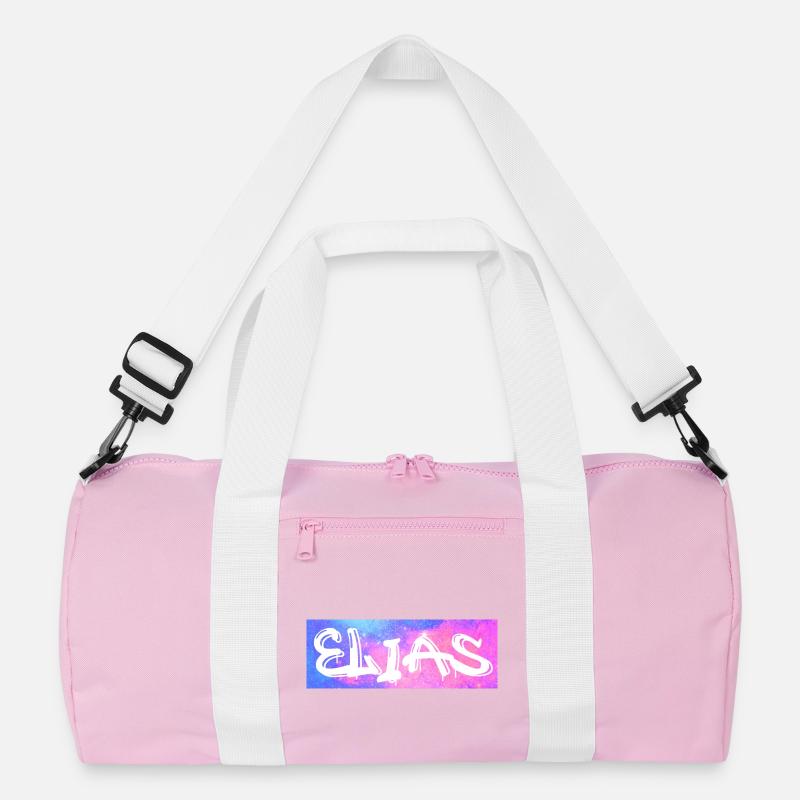 Elias Name Geschenk Geschenkidee Galaxie Recycelte Duffel Bag