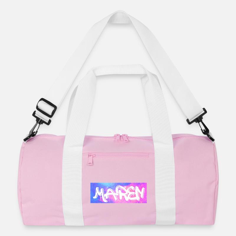 Maren Name Geschenk Geschenkidee Galaxie Recycelte Duffel Bag