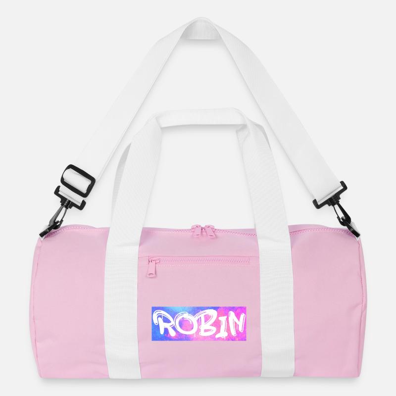 Robin Name Geschenk Geschenkidee Galaxie Recycelte Duffel Bag