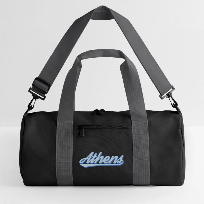 Athens Script Rétro Sac de sport recyclé