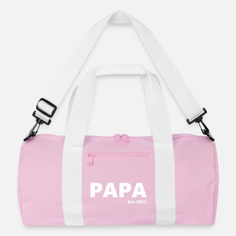 Endlich Vater - Geburt u.stolzer Vater 2023 - Papa Recycelte Duffel Bag