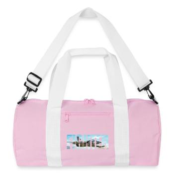 Fighter L-39 Albatros - Recycled Duffel Bag - pink/white - Front