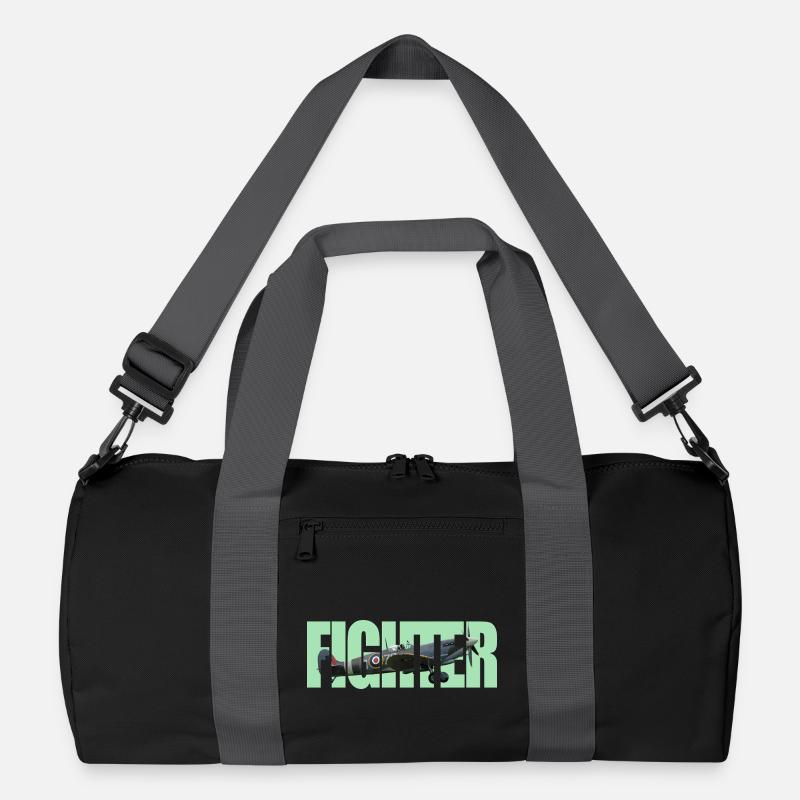 Fighter Spitfire Recycelte Duffel Bag