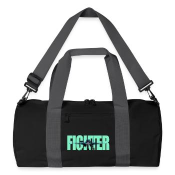 Fighter Su-34 - Recycled Duffel Bag - black/graphite grey - Front