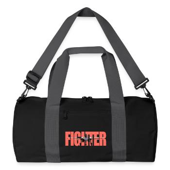 Fighter Su-30SM - Recycled Duffel Bag - black/graphite grey - Front