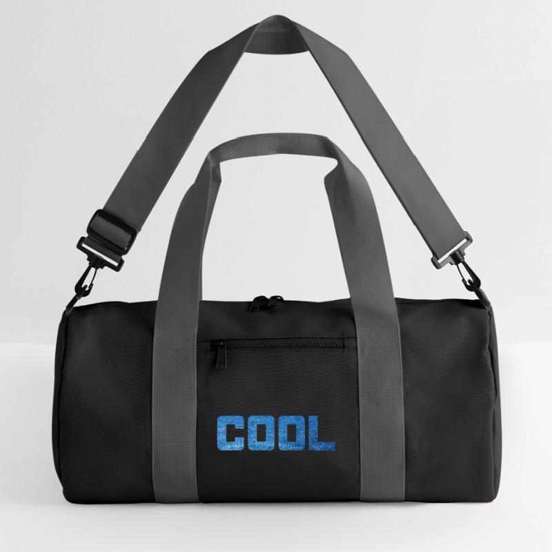 Cool Jeans Pattern Party Stylish Statement Vibes Recycled Duffel Bag