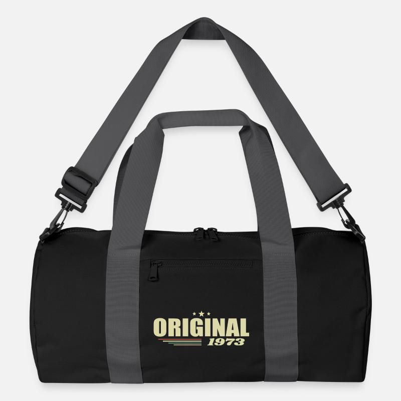 52nd Birthday 52 Years Original 1973 Recycled Duffel Bag