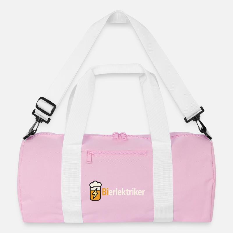 Bierblitz Illustration: Wolke & Blitze Recycelte Duffel Bag