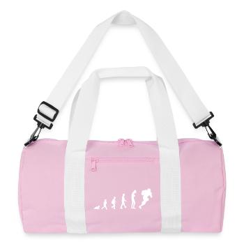 Évolution du bébé au joueur de football américain - Sac de sport recyclé - rose/blanc - Devant