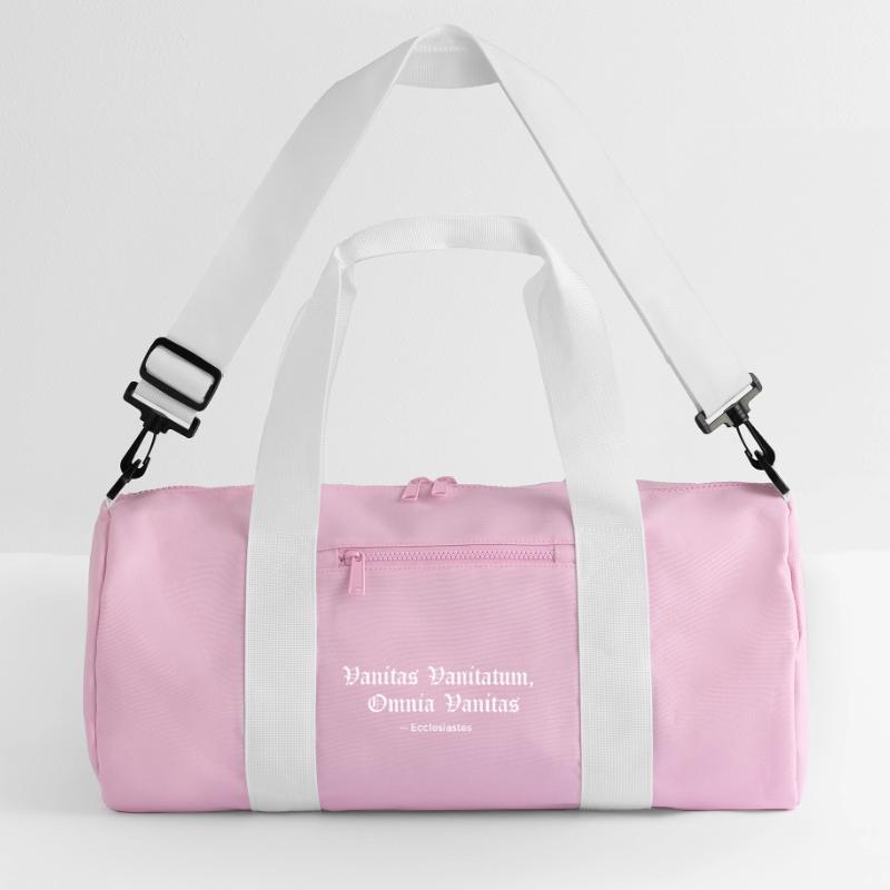 Vanitas Vanitatum Ecclesiastes Print Tee Recycled Duffel Bag
