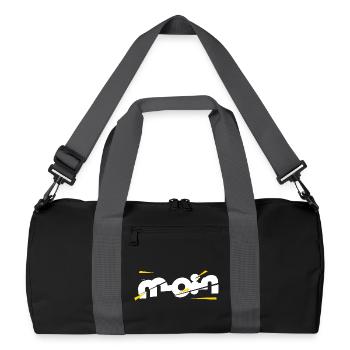 Moin - Recycelte Duffel Bag - Schwarz/Graphitgrau - Vorne