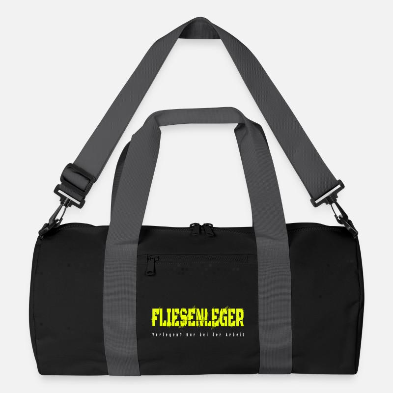 Fliesenleger Design Recycelte Duffel Bag