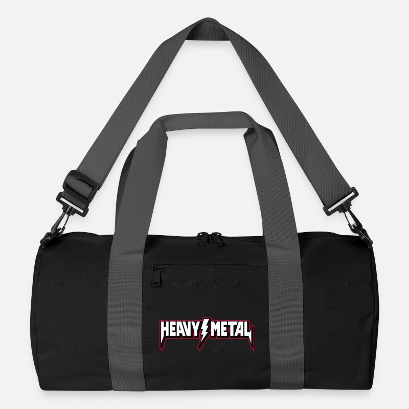Heavy Metal 3D-Logo Recycelte Duffel Bag