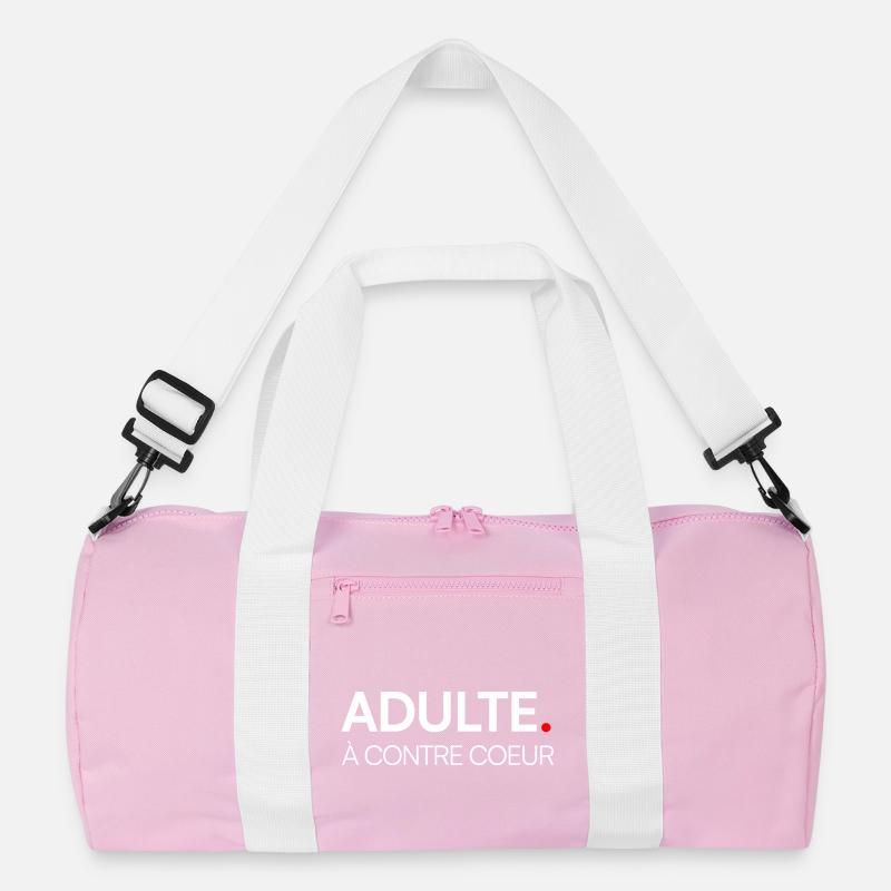 Erwachsener widerwillig, moderner Humor Recycelte Duffel Bag
