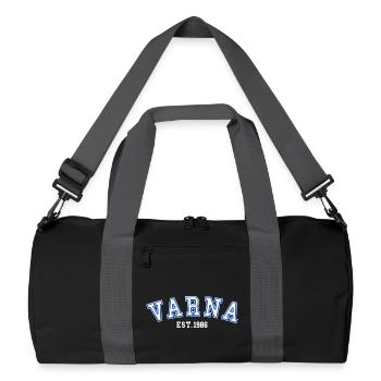 Varna Fondée en 1986 - Sac de sport recyclé - noir/gris graphite - Devant