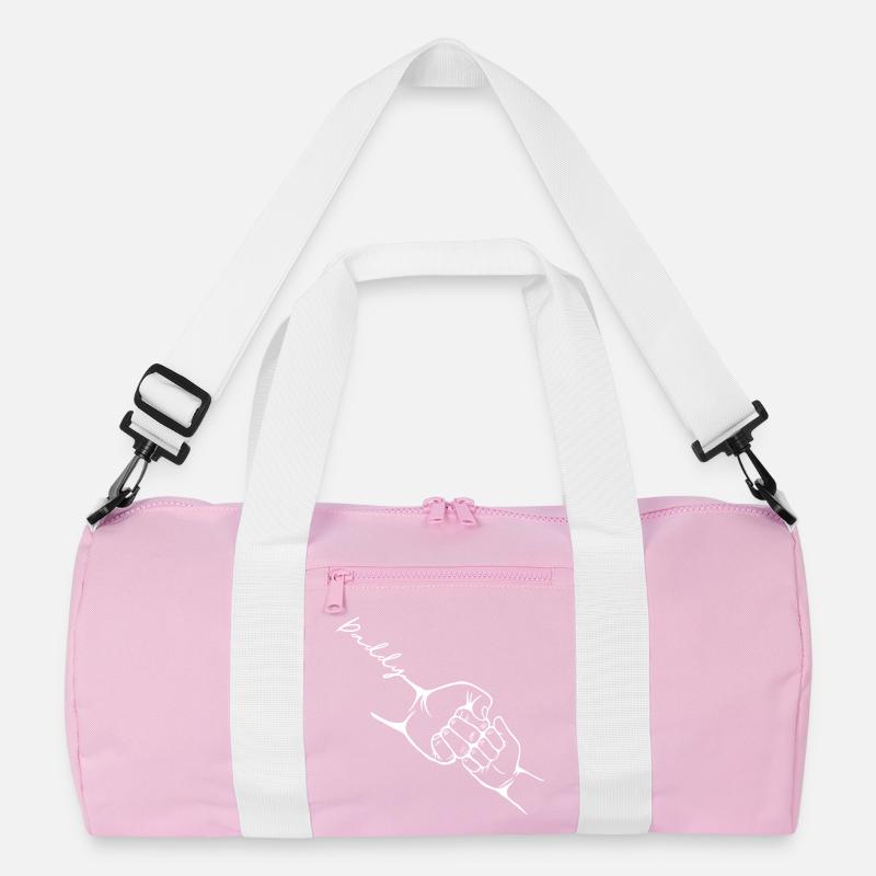 Papa Kind Faust Bump-Vater Sohn Matching Recycelte Duffel Bag