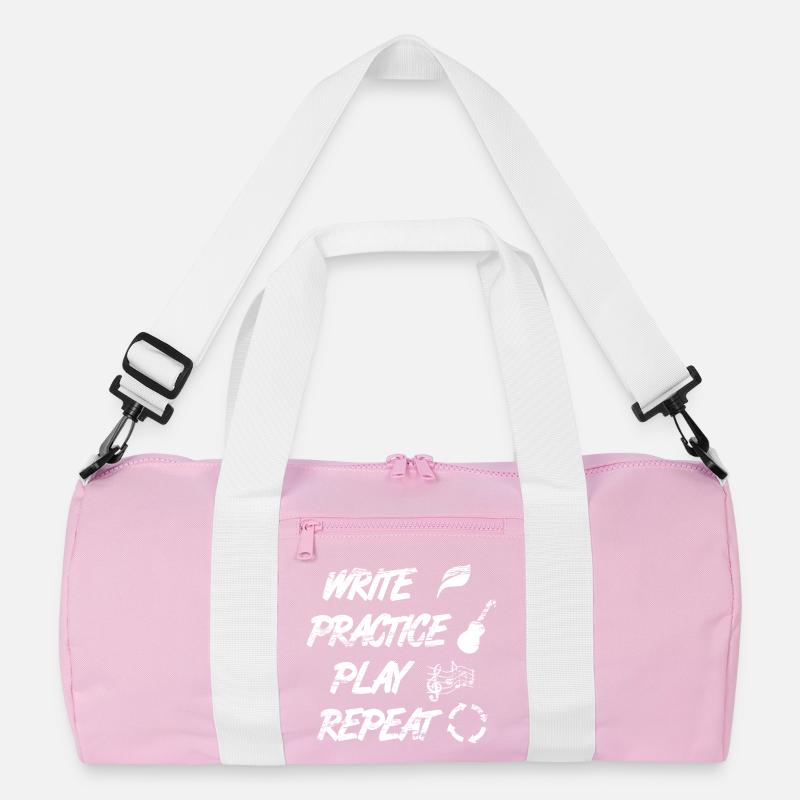 Write Practice Play Repeat Recycelte Duffel Bag