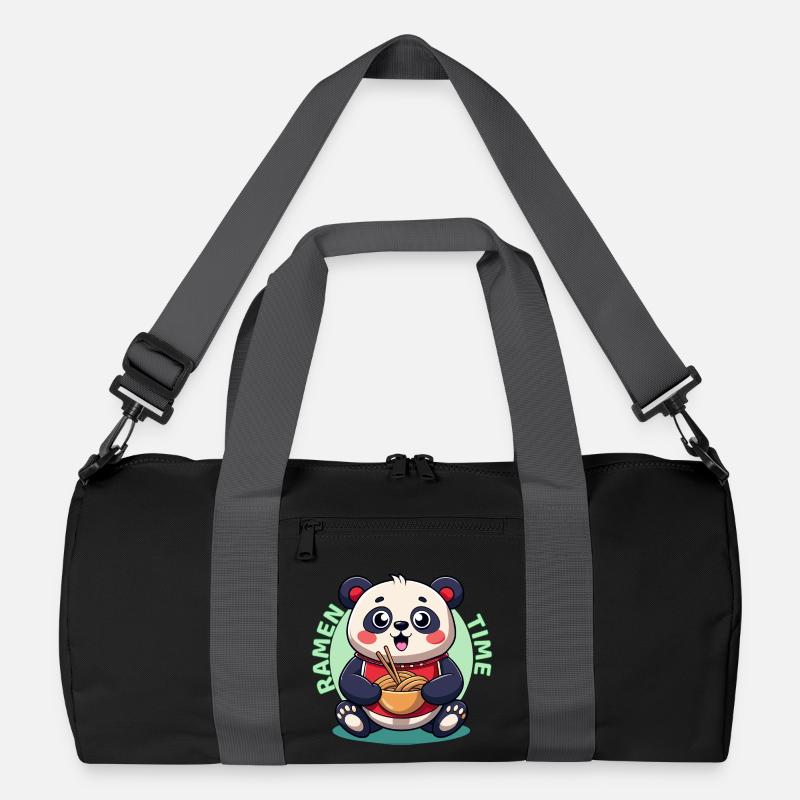Ramen-Panda Zeit Recycelte Duffel Bag
