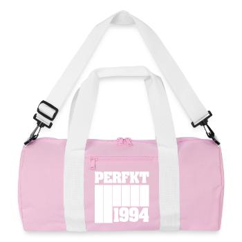 Unique 1994 - Recycled Duffel Bag - pink/white - Front