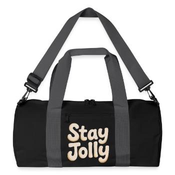 Scénario Stay Jolly Cozy - Sac de sport recyclé - noir/gris graphite - Devant
