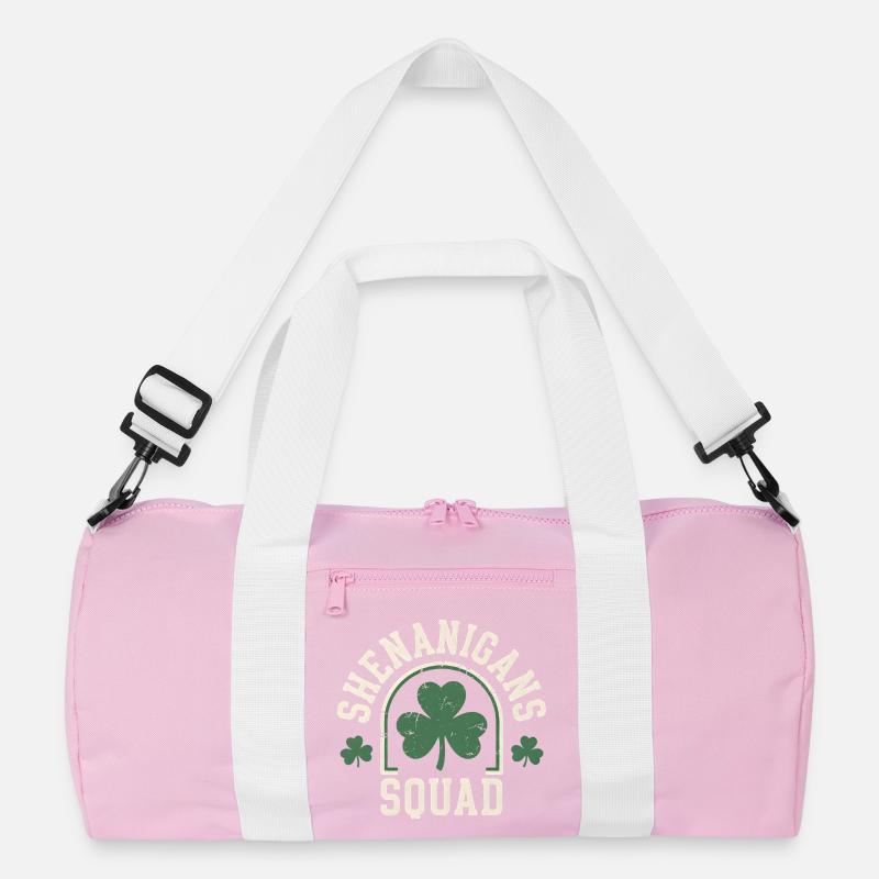 Shenanigans Squad Shamrock Spaß Recycelte Duffel Bag