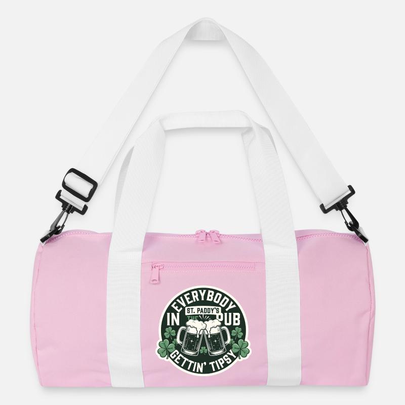 Alle werden beschwipst St. Patrick's Pub Recycelte Duffel Bag