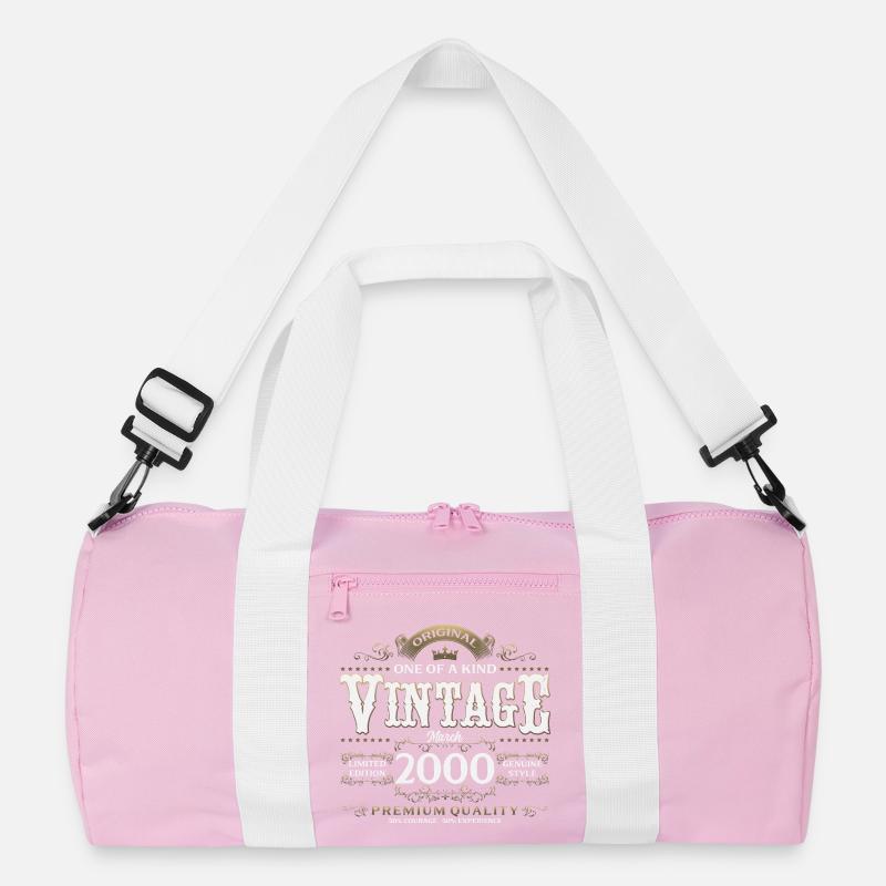 26. Geburtstag Geschenk Mann Vintage März 2000 Recycelte Duffel Bag