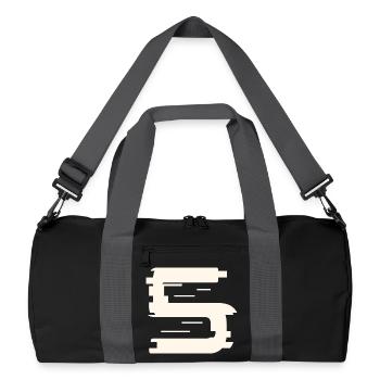 5 - Recycled Duffel Bag - black/graphite grey - Front