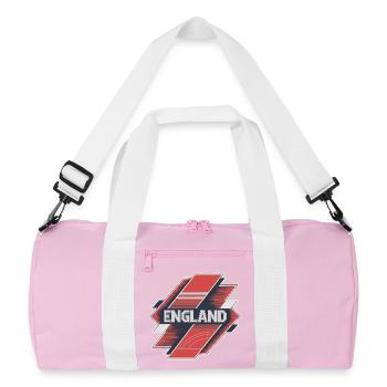 Angleterre - Sac de sport recyclé - rose/blanc - Devant