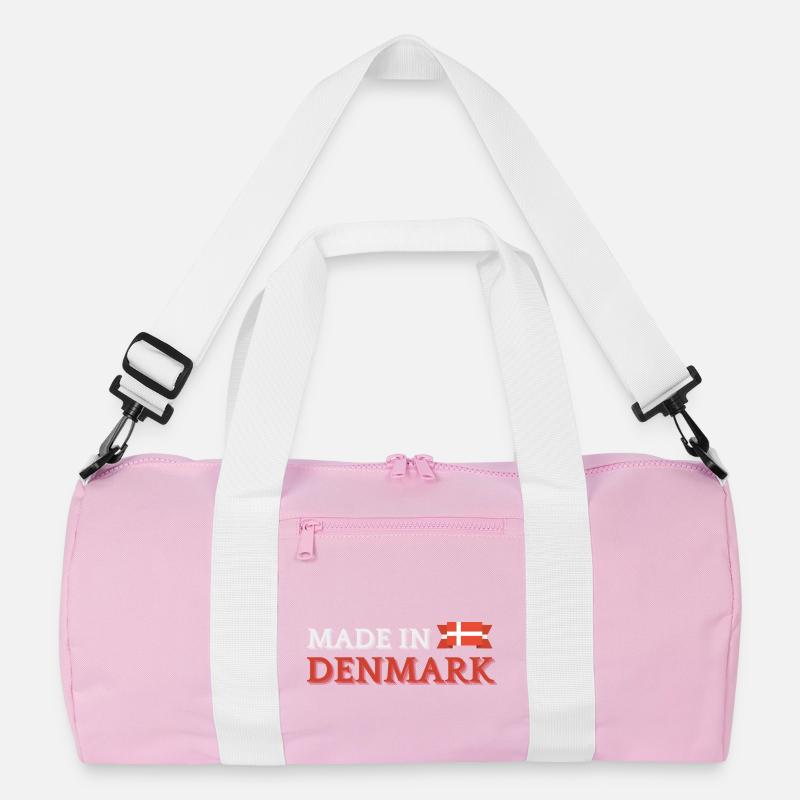 Hergestellt in Dänemark, dänischer Stolz Recycelte Duffel Bag