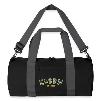 Essen Est. 1995 - Recycled Duffel Bag - black/graphite grey - Front