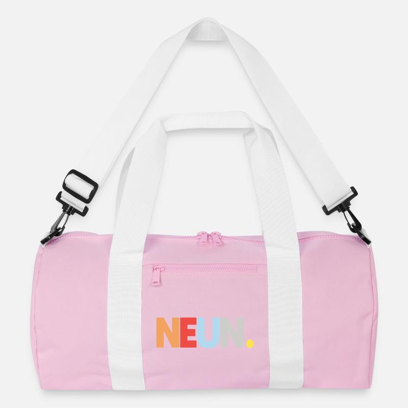 9. Geburtstag Geschenk Neun Kindergeburtstag Recycelte Duffel Bag