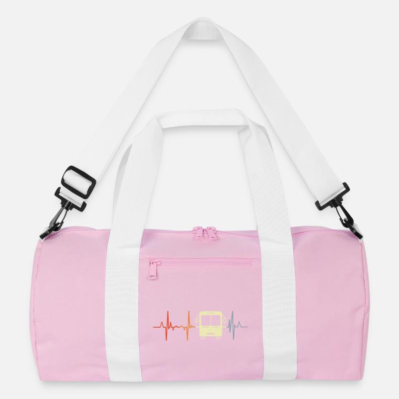 Bus Herzfrequenz Recycelte Duffel Bag