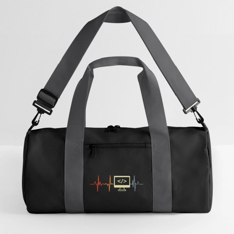 J’adore programmer Sac de sport recyclé
