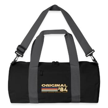 1984 - Recycled Duffel Bag - black/graphite grey - Front