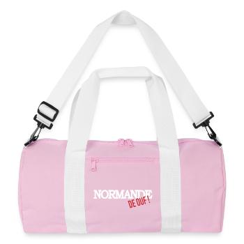 Normande de ouf - Sac de sport recyclé - rose/blanc - Devant