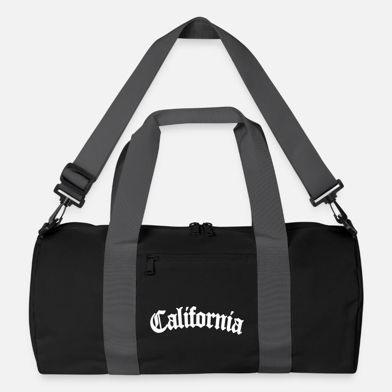 California - Recycled Duffel Bag - black/graphite grey
