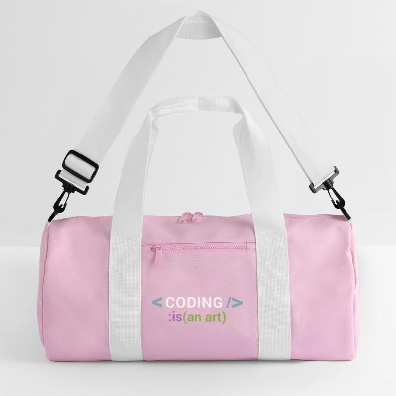 Coder est un art Sac de sport recyclé