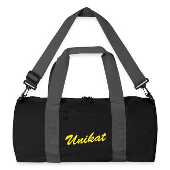 One of a kind - Recycled Duffel Bag - black/graphite grey - Front