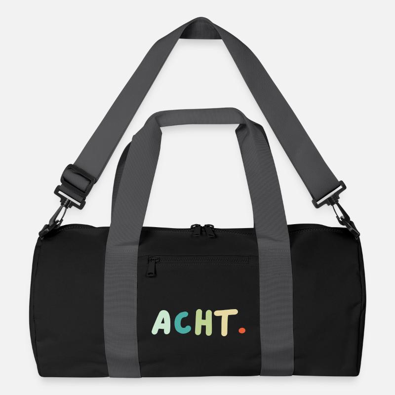 8. Geburtstag Acht Geschenk Recycelte Duffel Bag