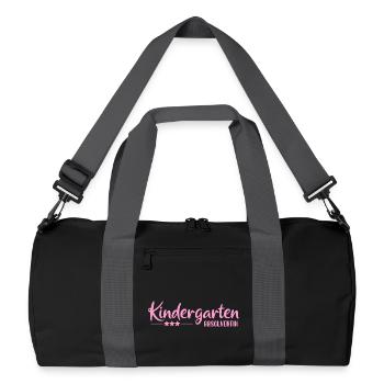Kindergarten Graduate - School Enrollment - Kita - Recycled Duffel Bag - black/graphite grey - Front