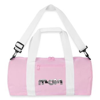 Bonjour - Sac de sport recyclé - rose/blanc - Devant
