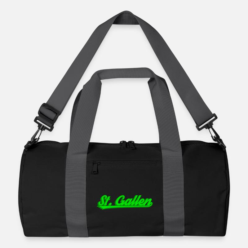 StGallen NeonSchrift Recycelte Duffel Bag