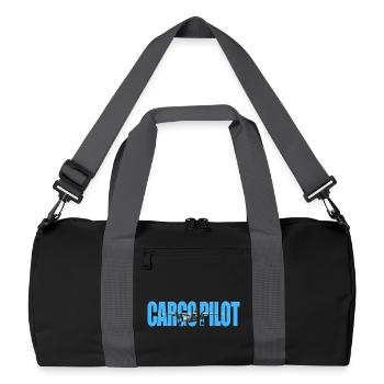 Cargo pilot An-26 - Recycled Duffel Bag - black/graphite grey - Front
