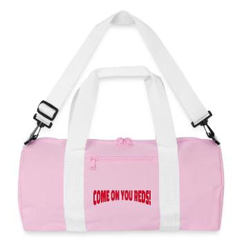 Allez, vous les Rouges ! Acclamations du stade - Sac de sport recyclé - rose/blanc - Devant